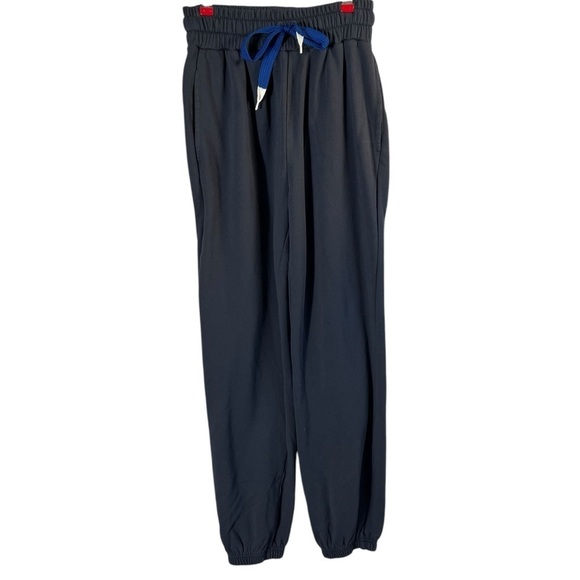 MOTHER The Knock Out Ankle Jogger Sweatpants in Faded Black - Picture 2 of 11